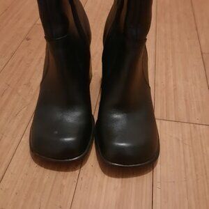 Tommy Hilfiger Black Ankle Boots Size 6